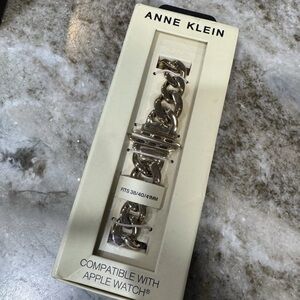 Anne Klein Gold Chain Apple Watch Band